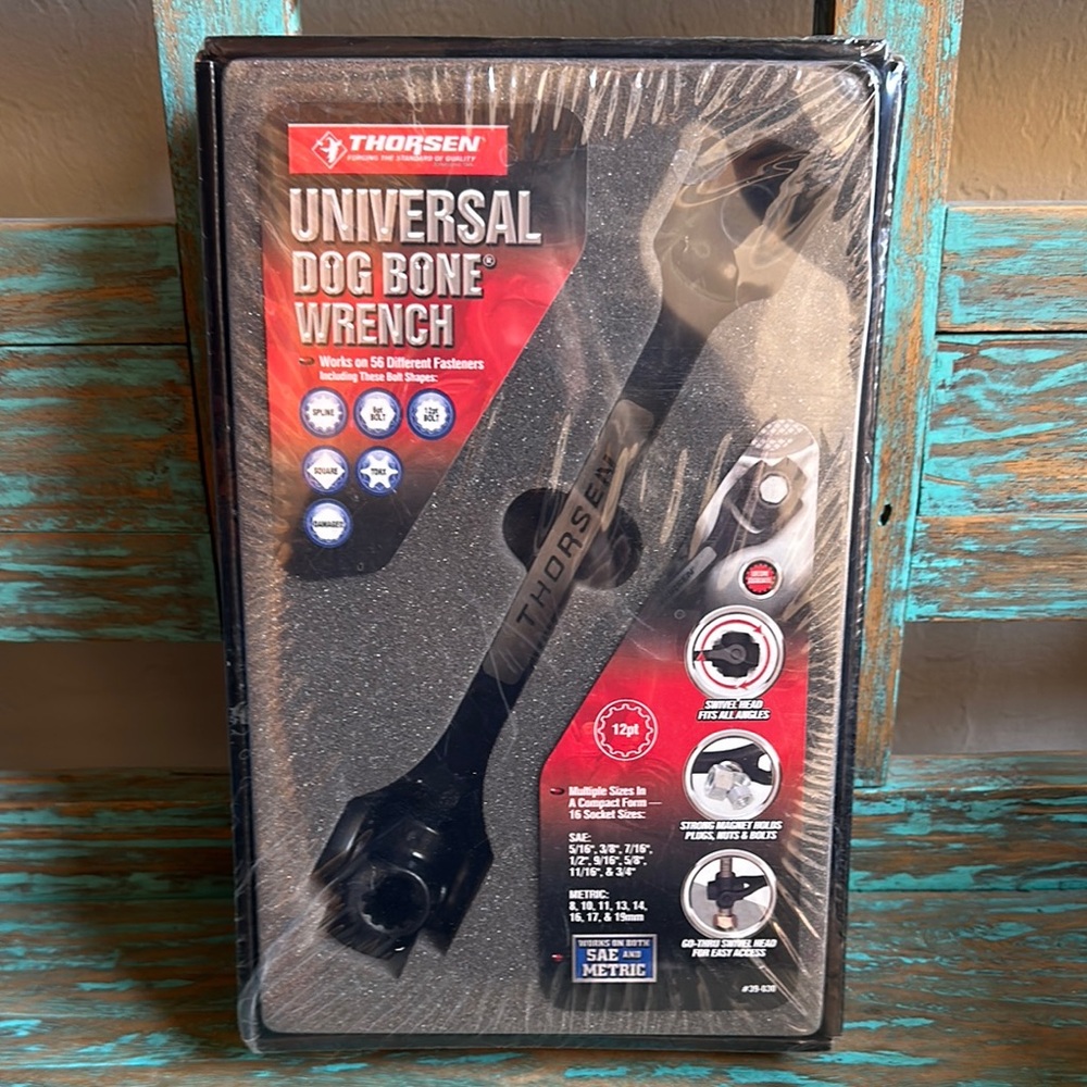 Thorsen Universal Dog Bone Wrench New